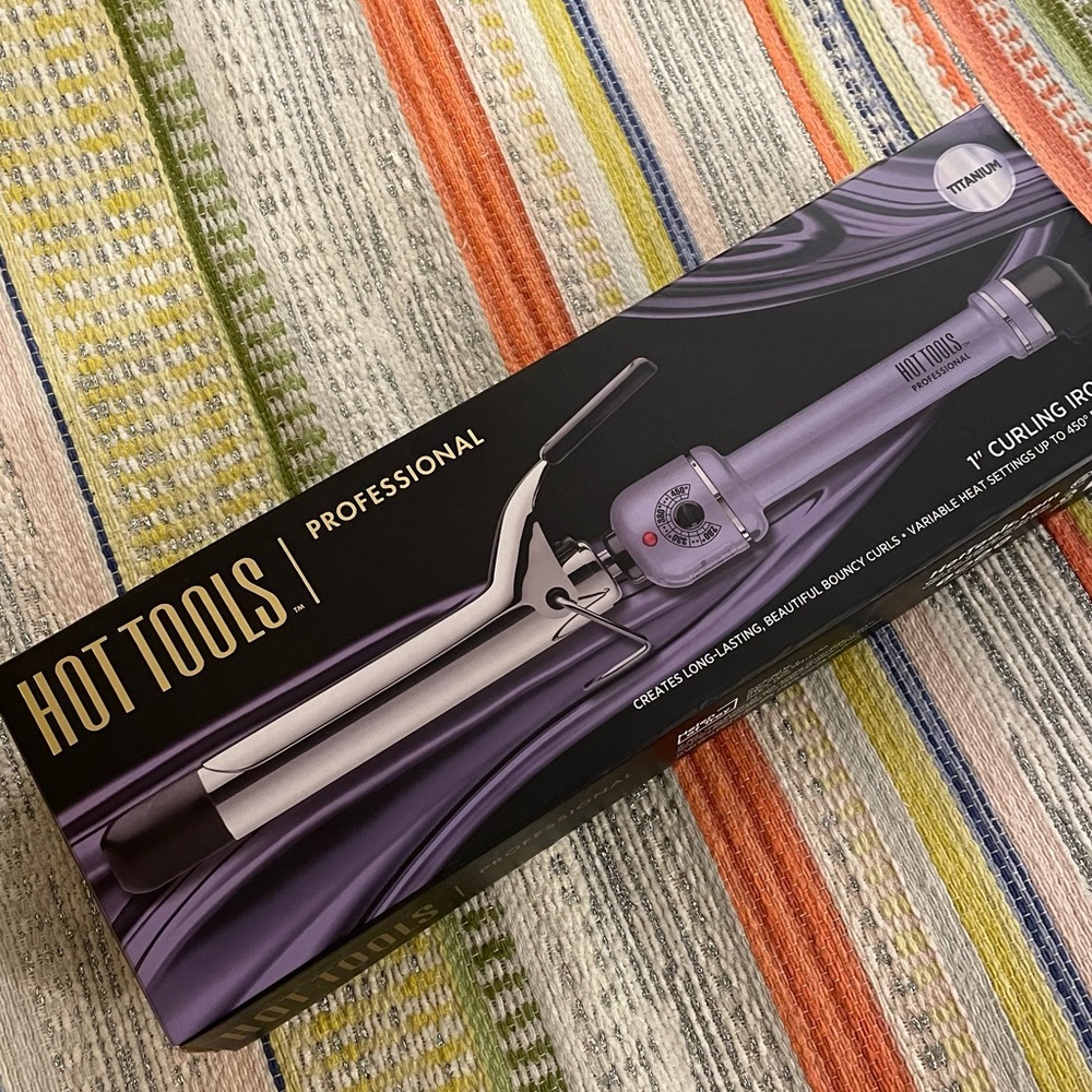 Hot Tools 1 inch Curling Iron NIB